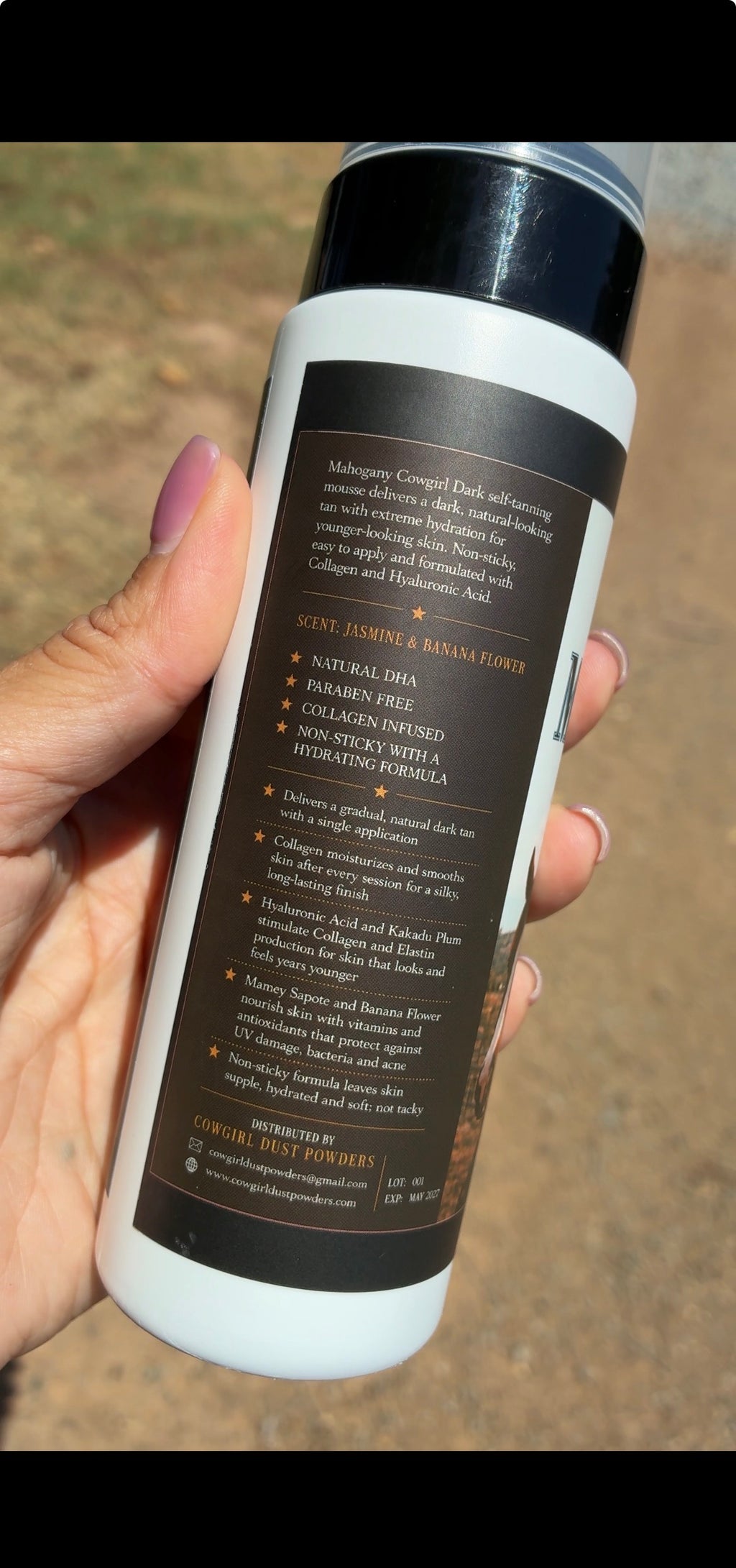 Mahogany Cowgirl Tanning Mousse