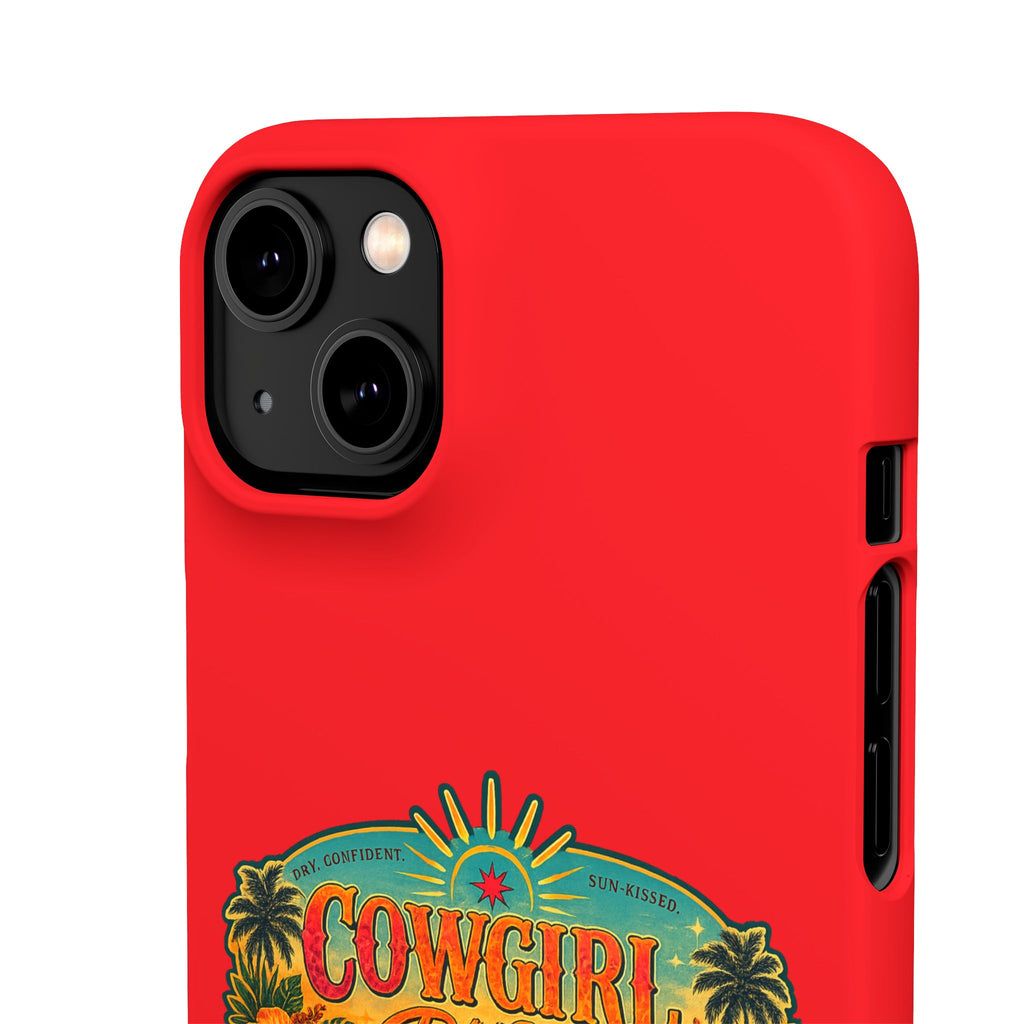 Red Snap Phone Case