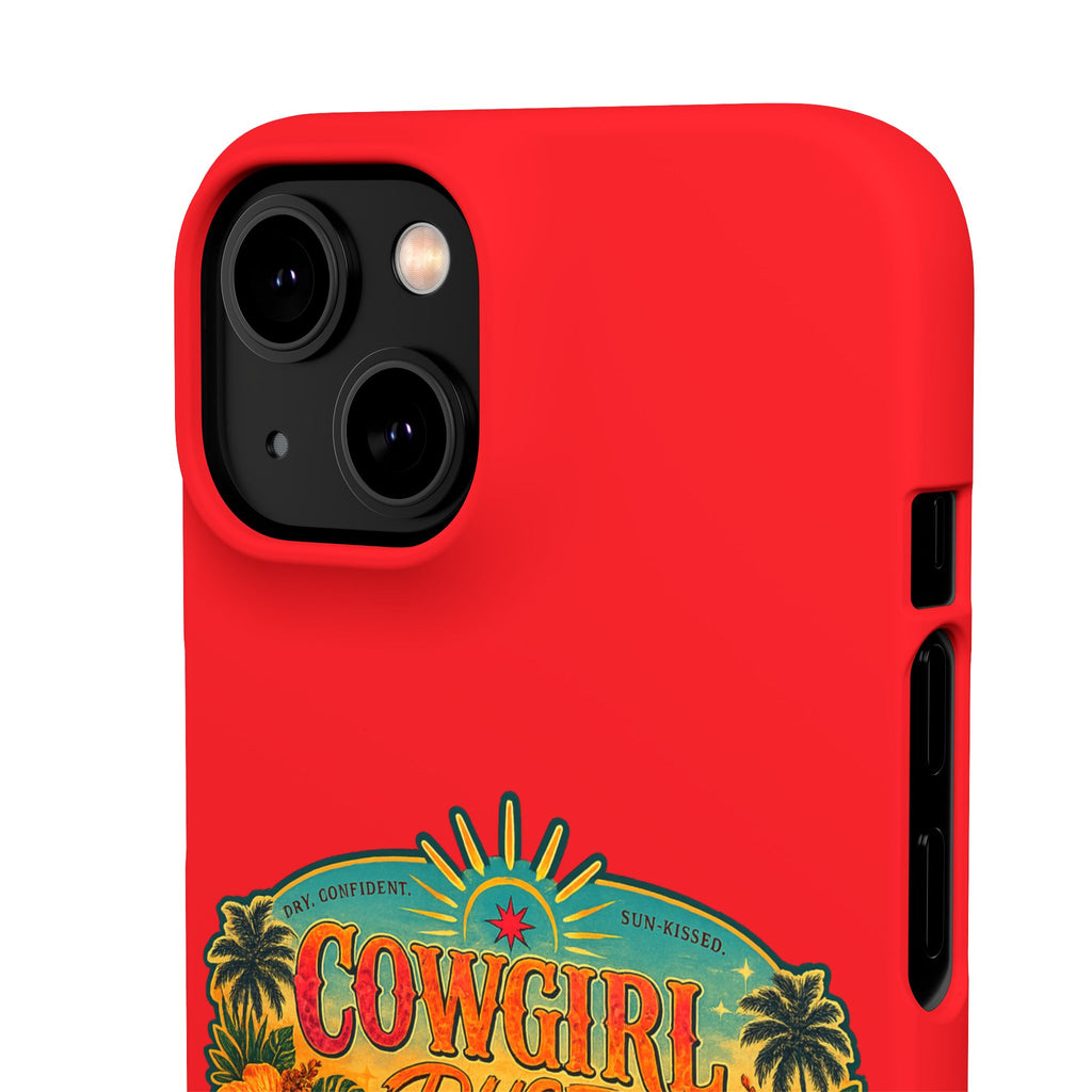 Red Snap Phone Case