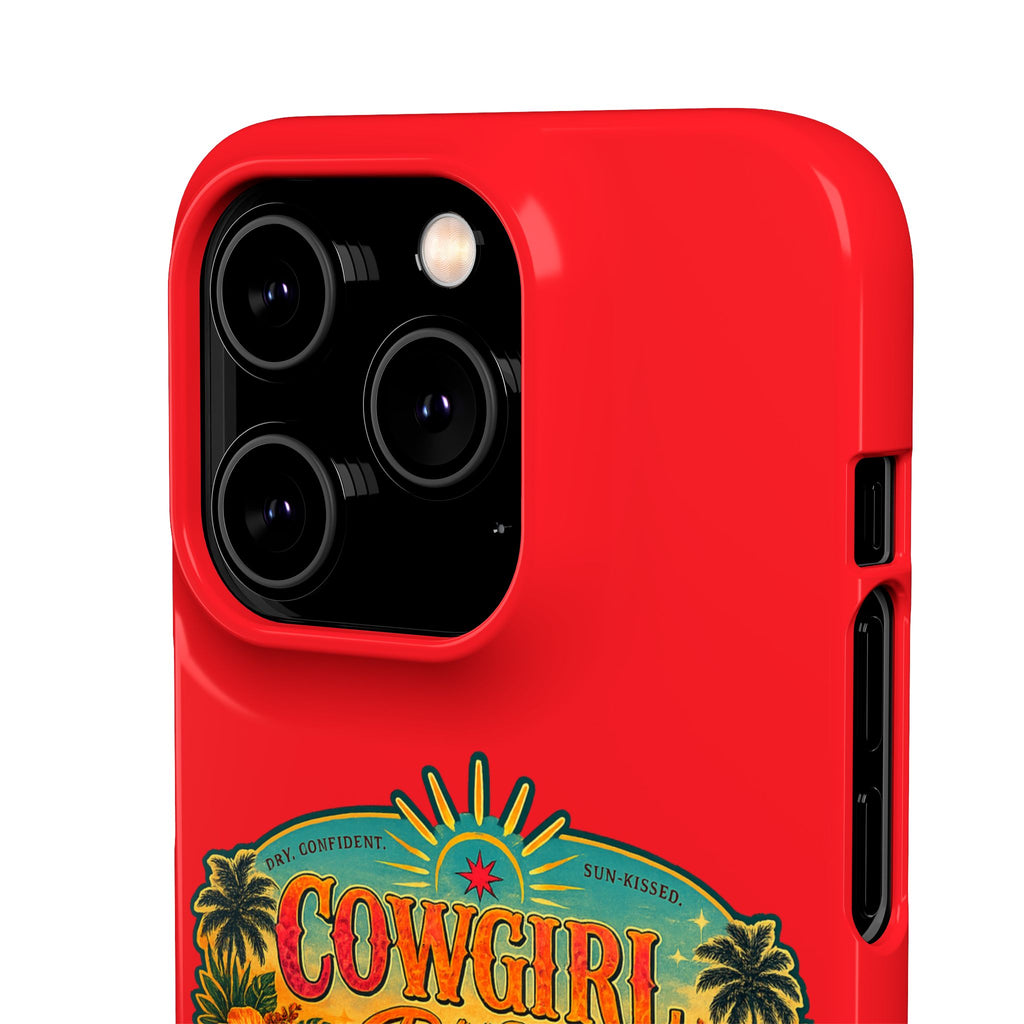 Red Snap Phone Case