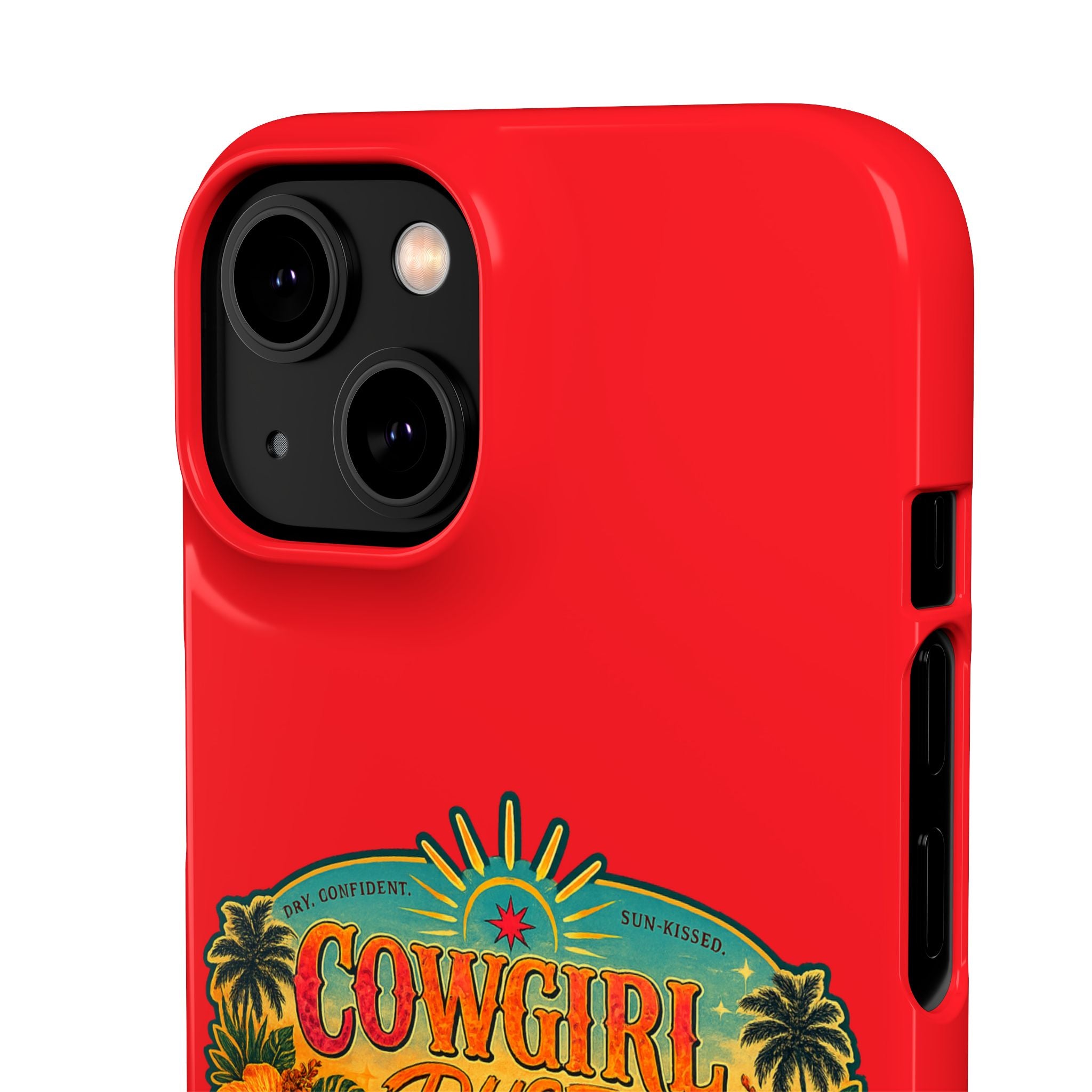 Red Snap Phone Case