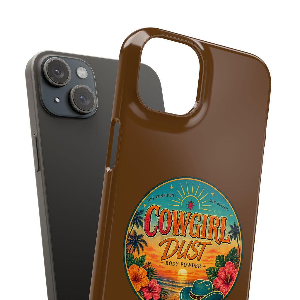 Brown Snap Phone Case