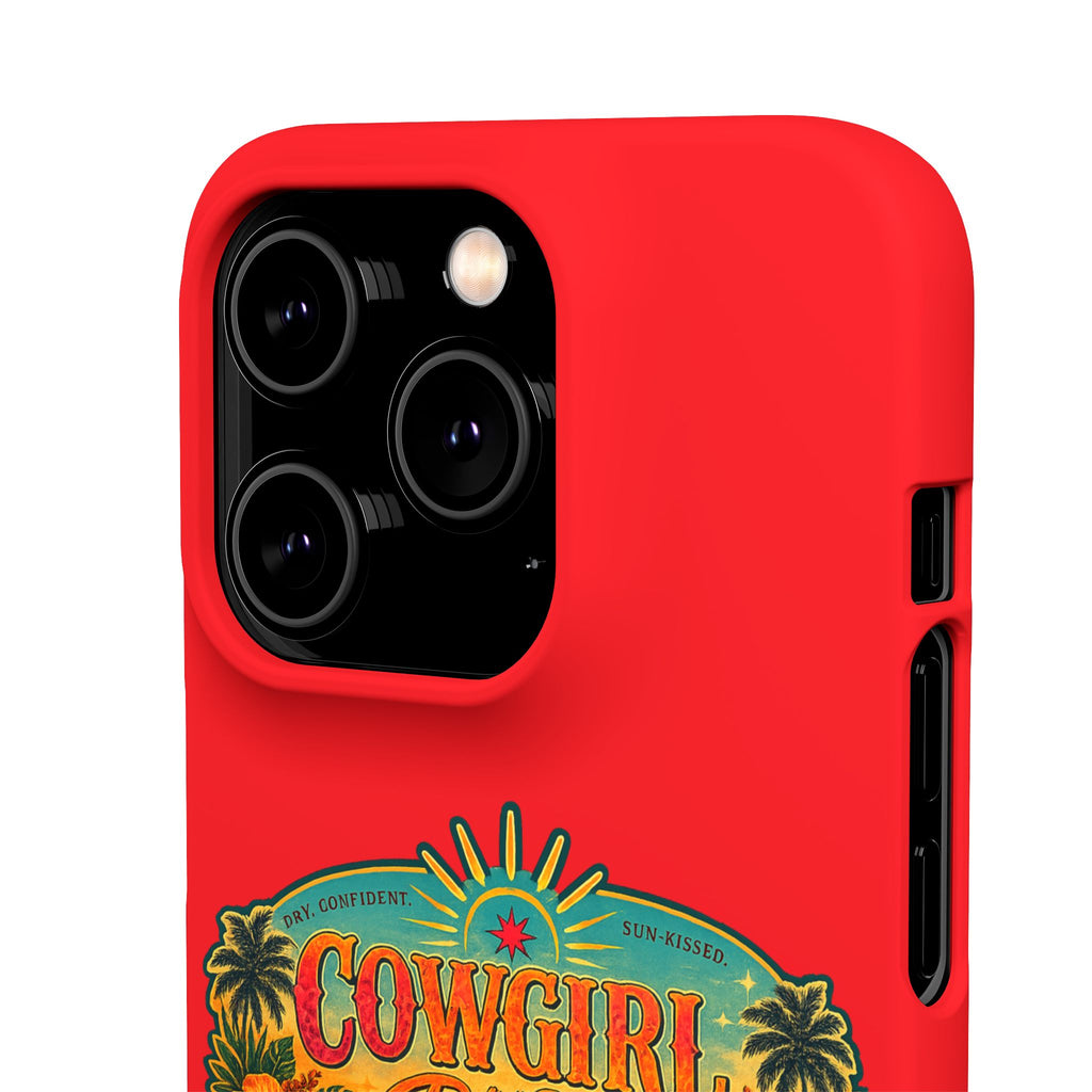 Red Snap Phone Case