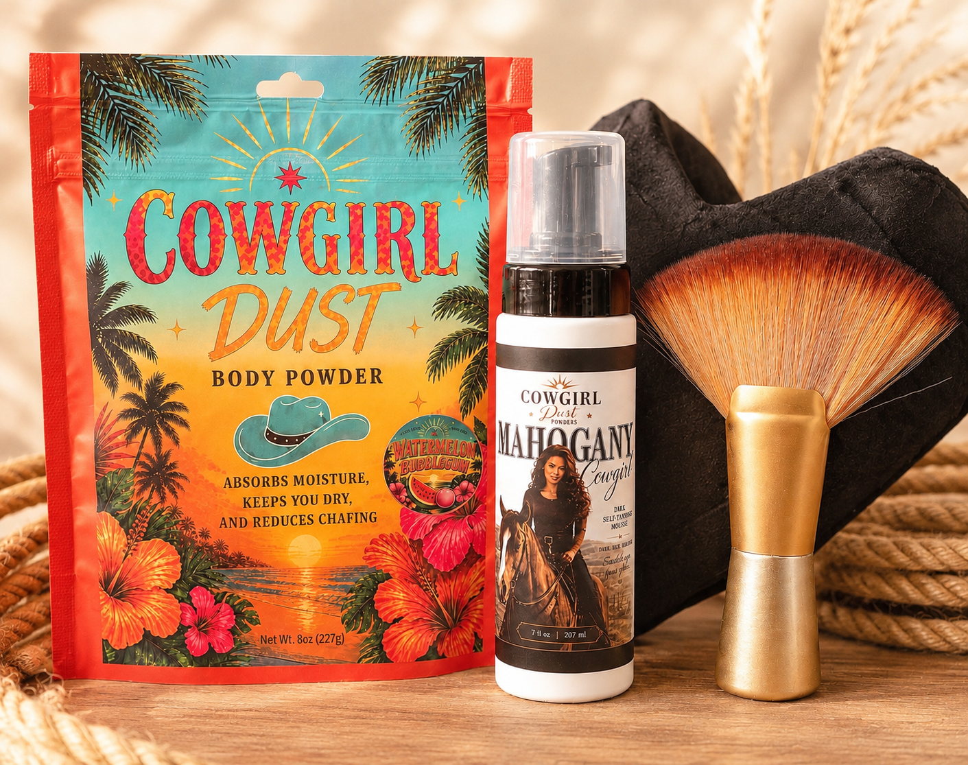 The Ultimate Mahogany Cowgirl Tanning Bundle