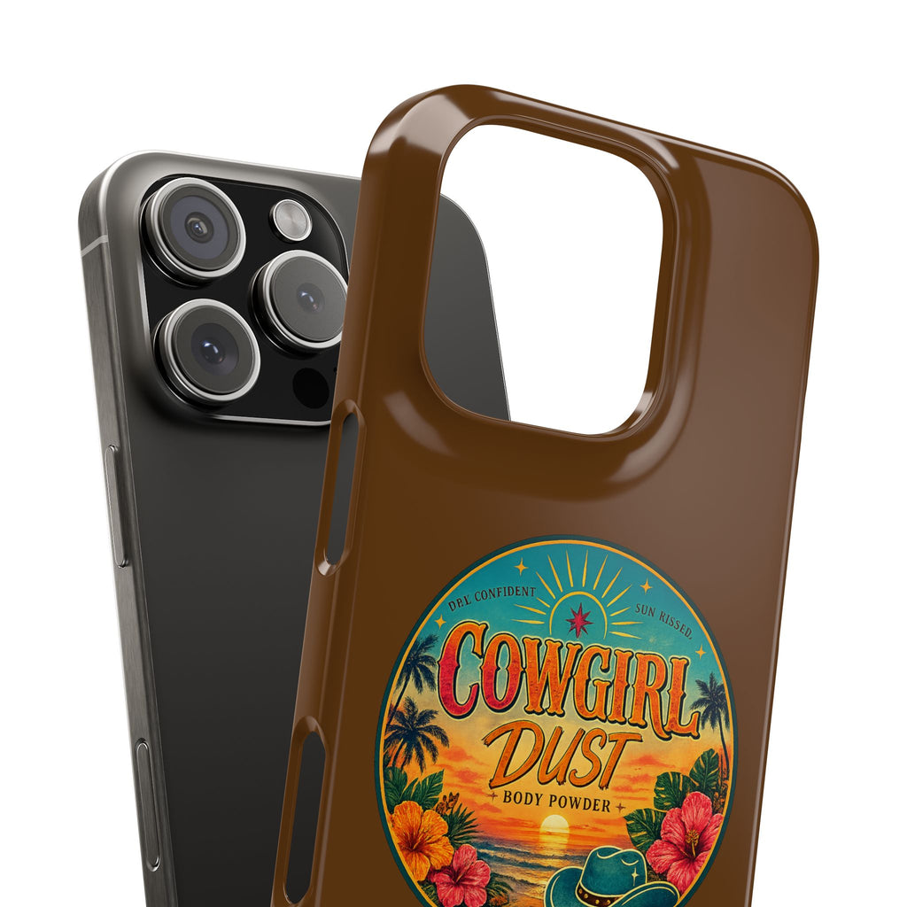 Brown Snap Phone Case