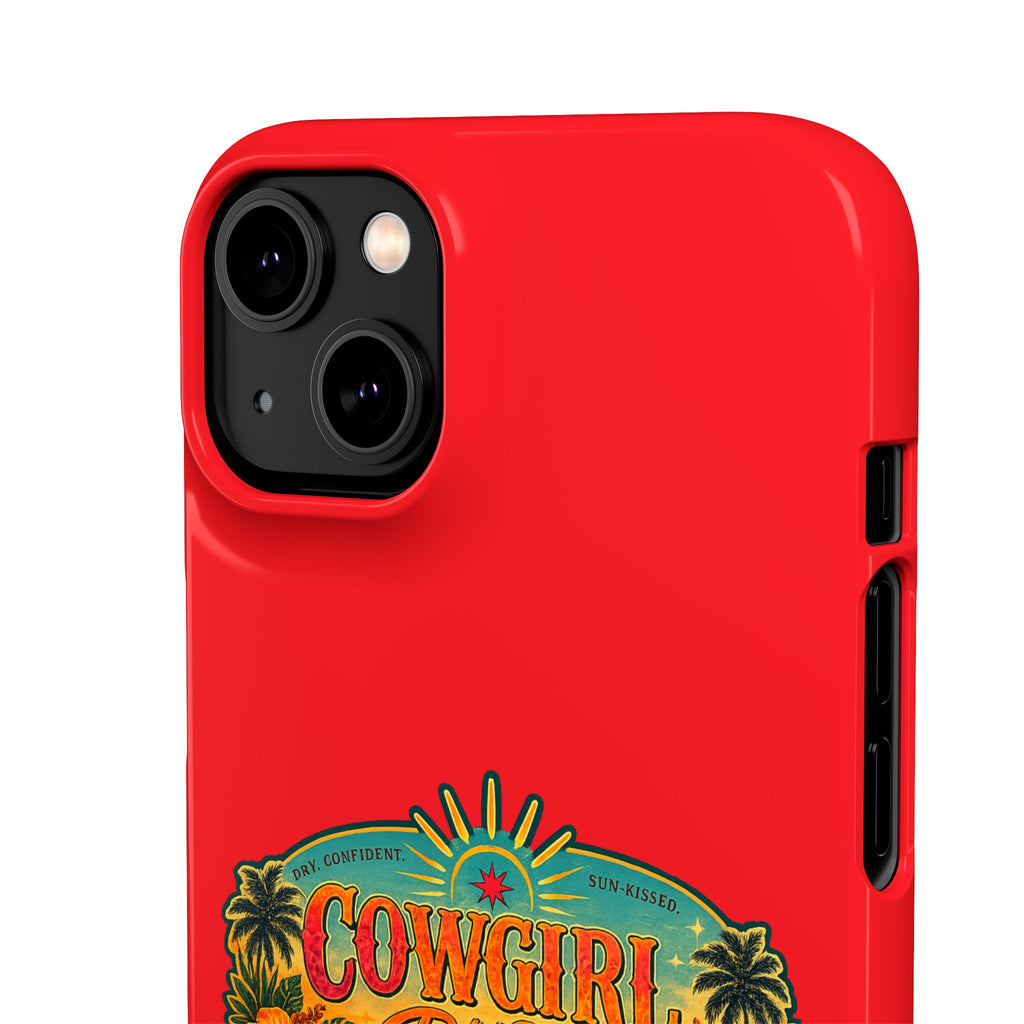 Red Snap Phone Case