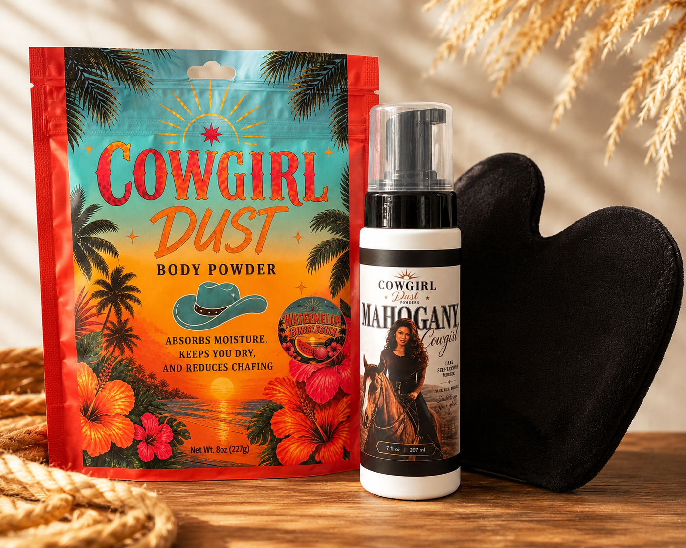 The Mahogany Cowgirl Tanning Bundle