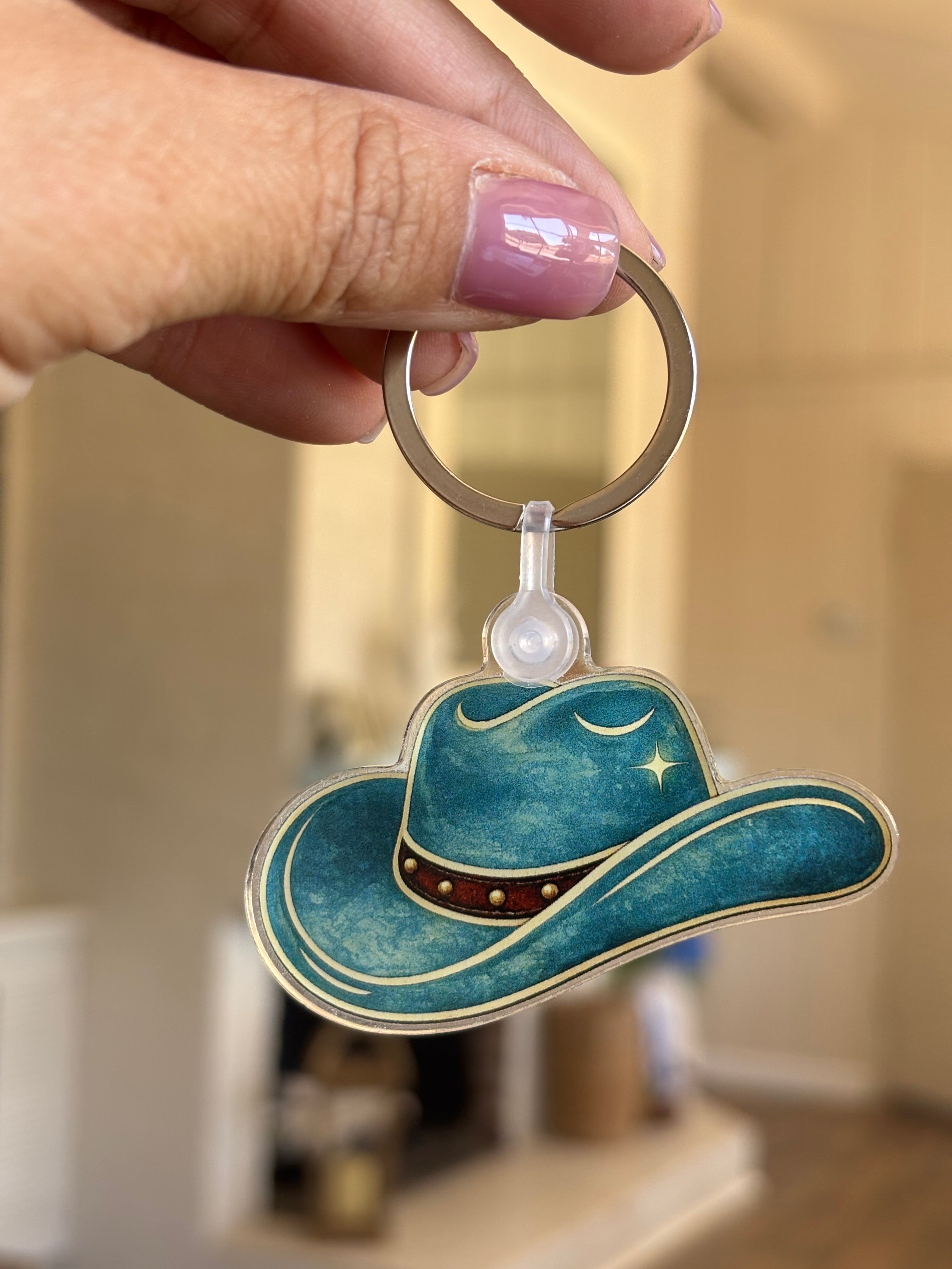 Cowgirl Dust Keychain