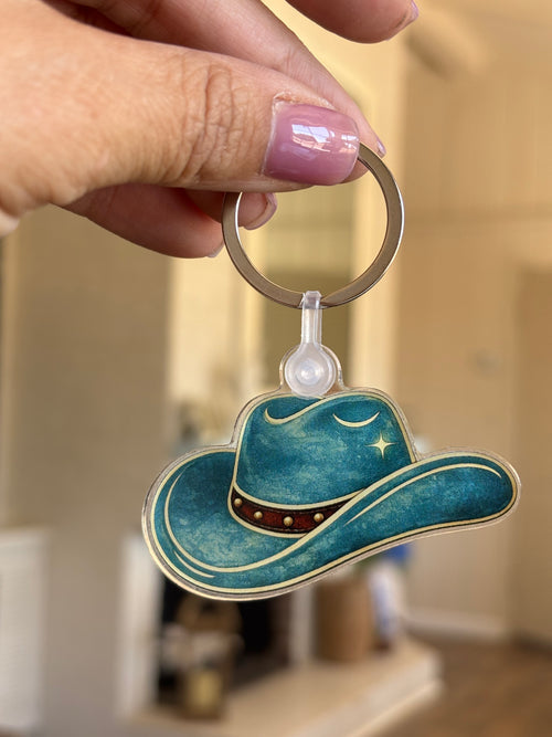 Cowgirl Dust Keychain