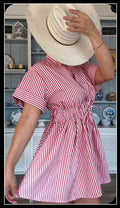 American Cowgirl Striped Dress